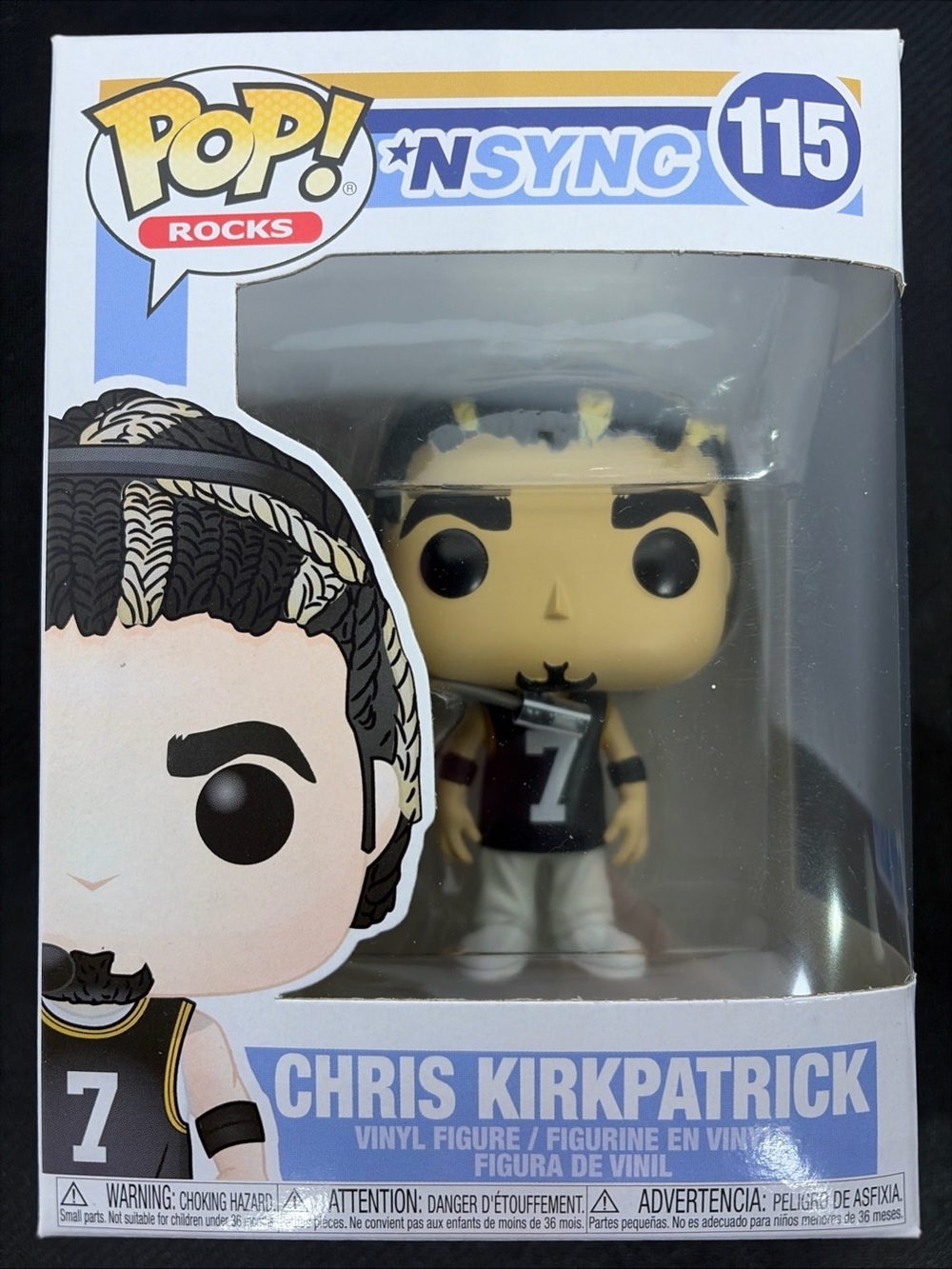 Funko Pop! Rocks *NSYNC Chris Kirkpatrick #115 Vinyl Figure Collectible